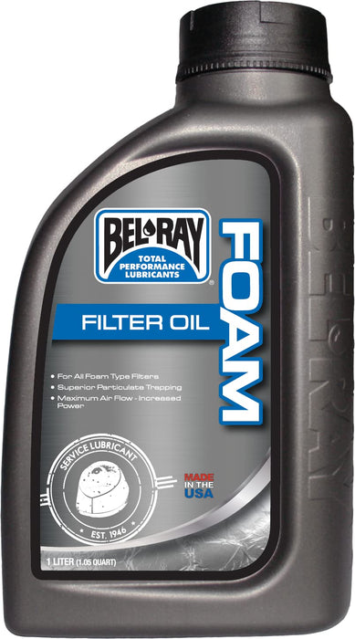 Bel-Ray 99190-B1LW Foam Filter Oil - 1 Liter