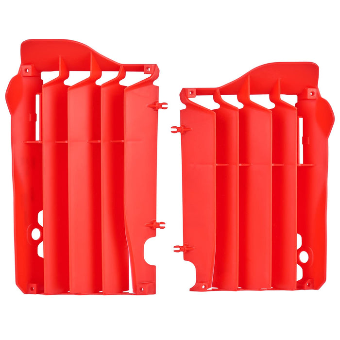 Polisport Radiator Louvers (Red) Compatible With 13-14 HONDA CRF450R