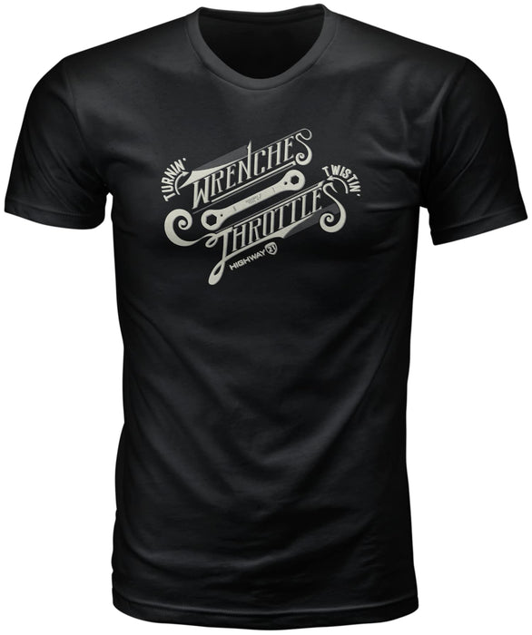 Highway 21 Men's Throttle Tee (Black, Small)