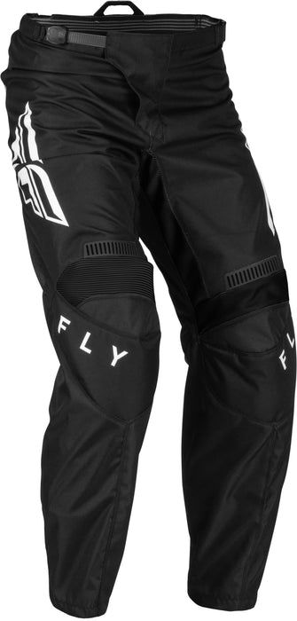 Fly Racing 2023 Youth F-16 Pants (Black/White, 26)