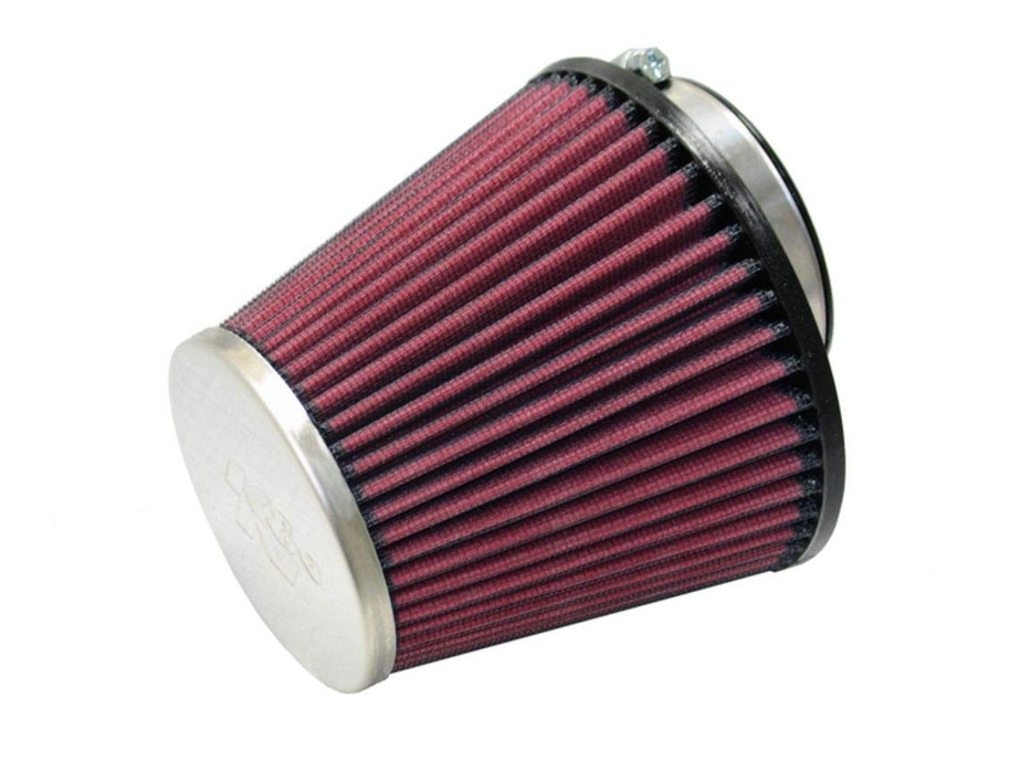K&N Universal Clamp-On Air Filter: High Performance, Premium, Replacement Filter: Flange Diameter: 2.375 In, Filter Height: 4.34375 In, Flange Length: 0.75 In, Shape: Round Tapered, Rc-8490 RC-8490