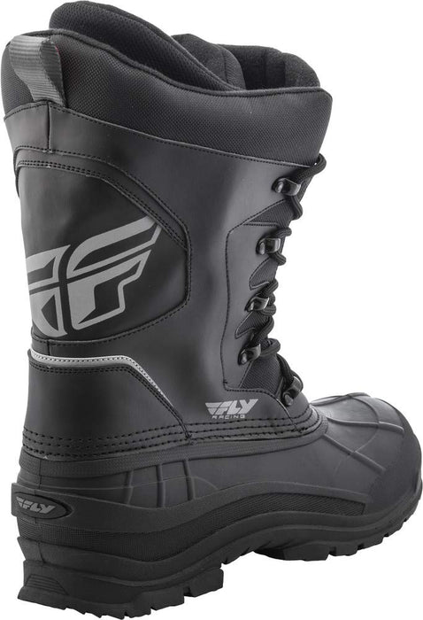 Fly Racing Aurora Snow Boot (Black, 9)