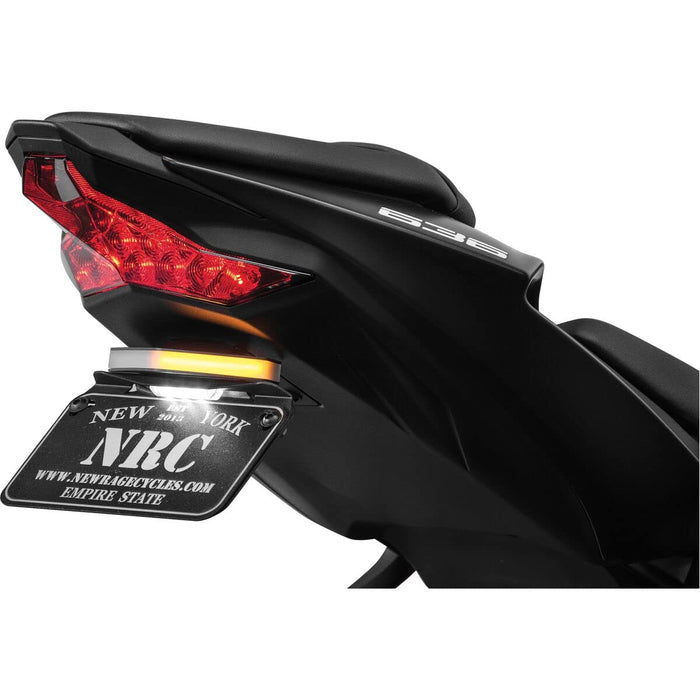 New Rage Cycles Fender Eliminator Kit (Standard Style/with Turn Signals) Compatible with 19-21 Kawasaki ZX636