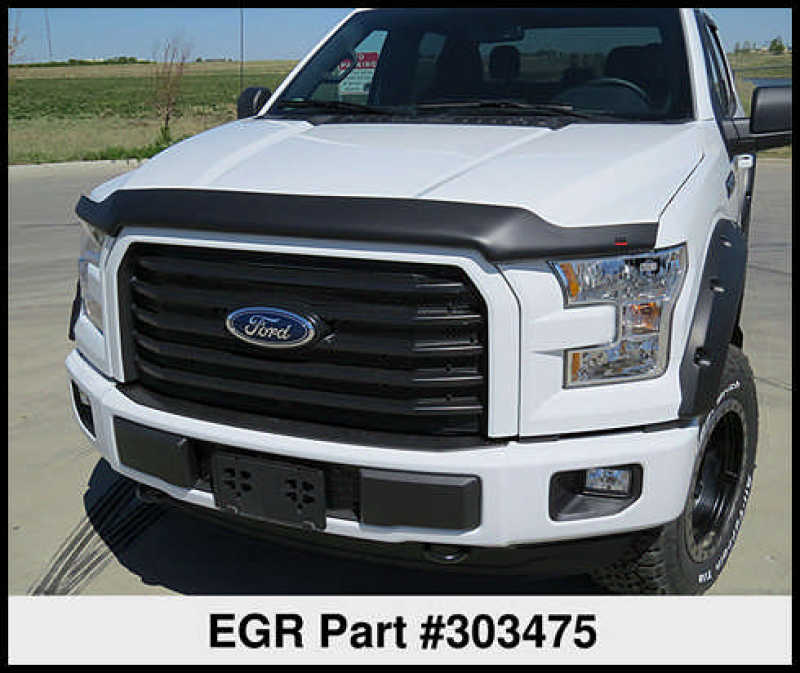 EGR 15+ Ford F150 Superguard Hood Shield Matte (303475) 303475