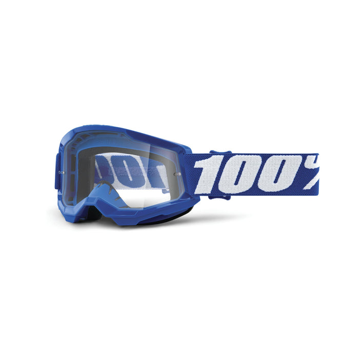 100% STRATA 2 JUNIOR Goggle Blue - Clear Lens