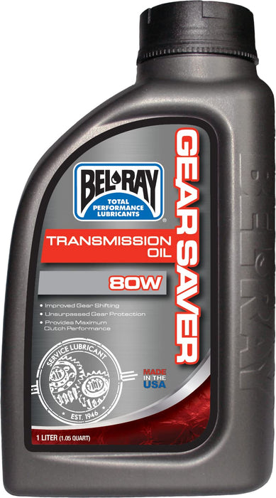 Bel-Ray 840-0406 Gear Saver Transmission Oil 75W 1L