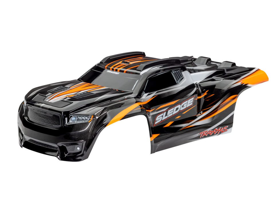 Traxxas Body Sledge Orange Complete TRA9511T