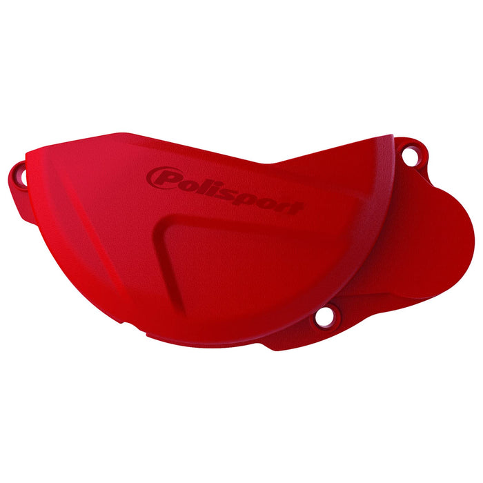 Polisport Clutch Cover Guard (Red CR 2004) Compatible With 10-17 HONDA CRF250R