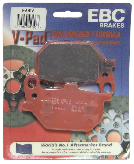 EBC Brakes FA41V Semi Sintered Disc Brake Pad