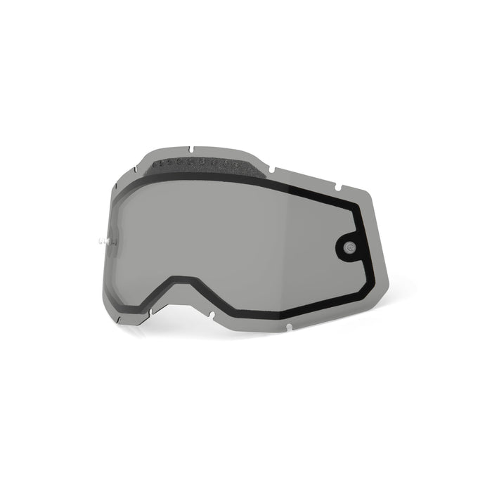 100% Goggle Replacement Lens - Dual Pane Vented - Compatible with Racecraft 2, Accuri 2, and Strata 2 Goggles