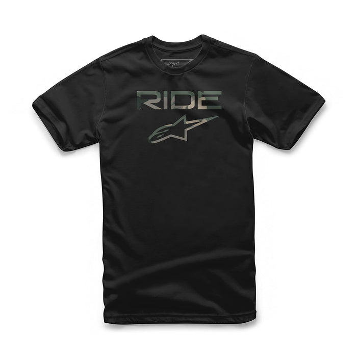 Alpinestars Unisex-Adult Ride 2.0 CamoTee-Black (Large) (Multi, One Size)