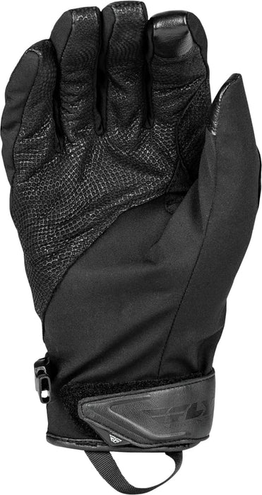 Fly Racing 2023 Snow Title Long Glove (Black, Medium)