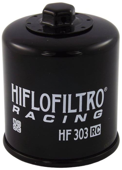 HiFloFiltro HF303RC Black RC High Performance Premium Oil Filter, Single