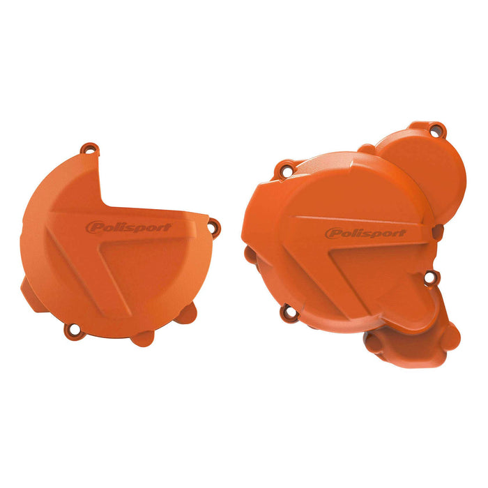 Polisport - 90969 - KIT CLUTCH + IGNITION ORANGE KTM/HUS