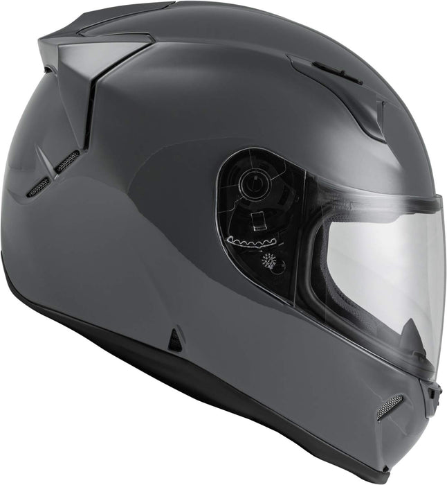 Fly Racing 73-8354XS Revolt Solid Helmet Grey Xs