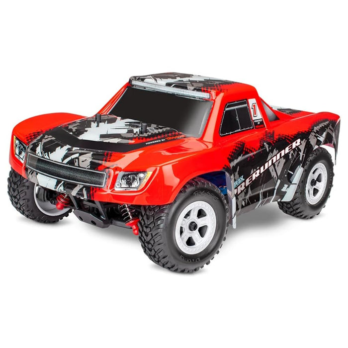 Traxxas 76064-5-REDX LaTrax Desert Prerunner Truck 1/18 Scale 4WD AC Wall Charge