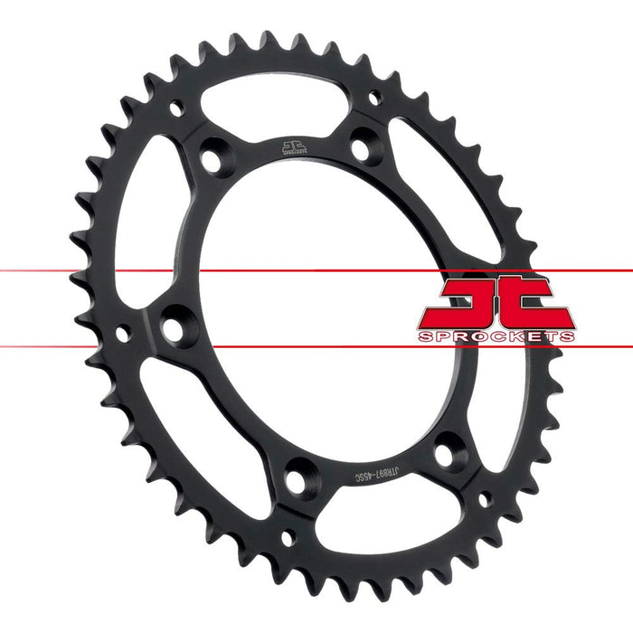 JT Sprockets JTR897.45SC 45 Tooth Black SC Lightweight Steel Rear Sprocket