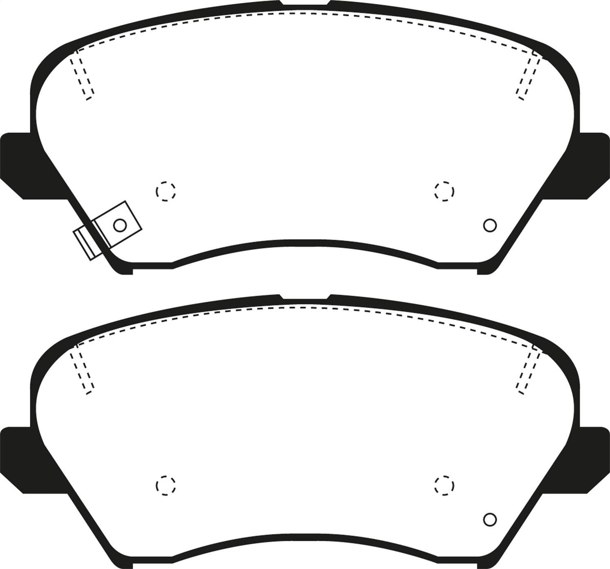Ebc Ultimax2 Brake Pad Sets UD1828