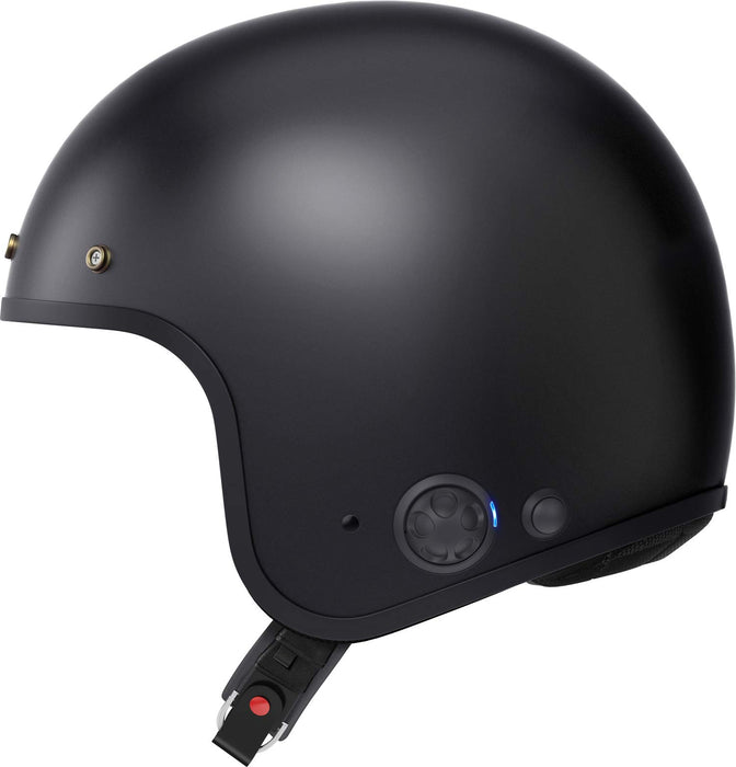 Sena Men's Open Face Helmet, DOT Approved (Matte Black, X-Small)