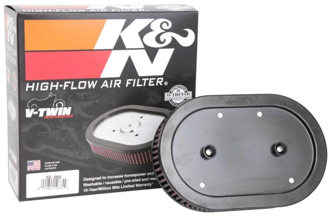 K&N Engine Air Filter: High Performance, Premium, Powersport Air Filter: Fits HD-0900