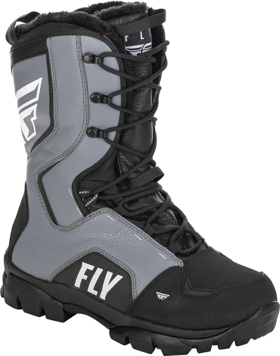 Fly Racing 2022 Marker Boot (Black/Grey, 8)