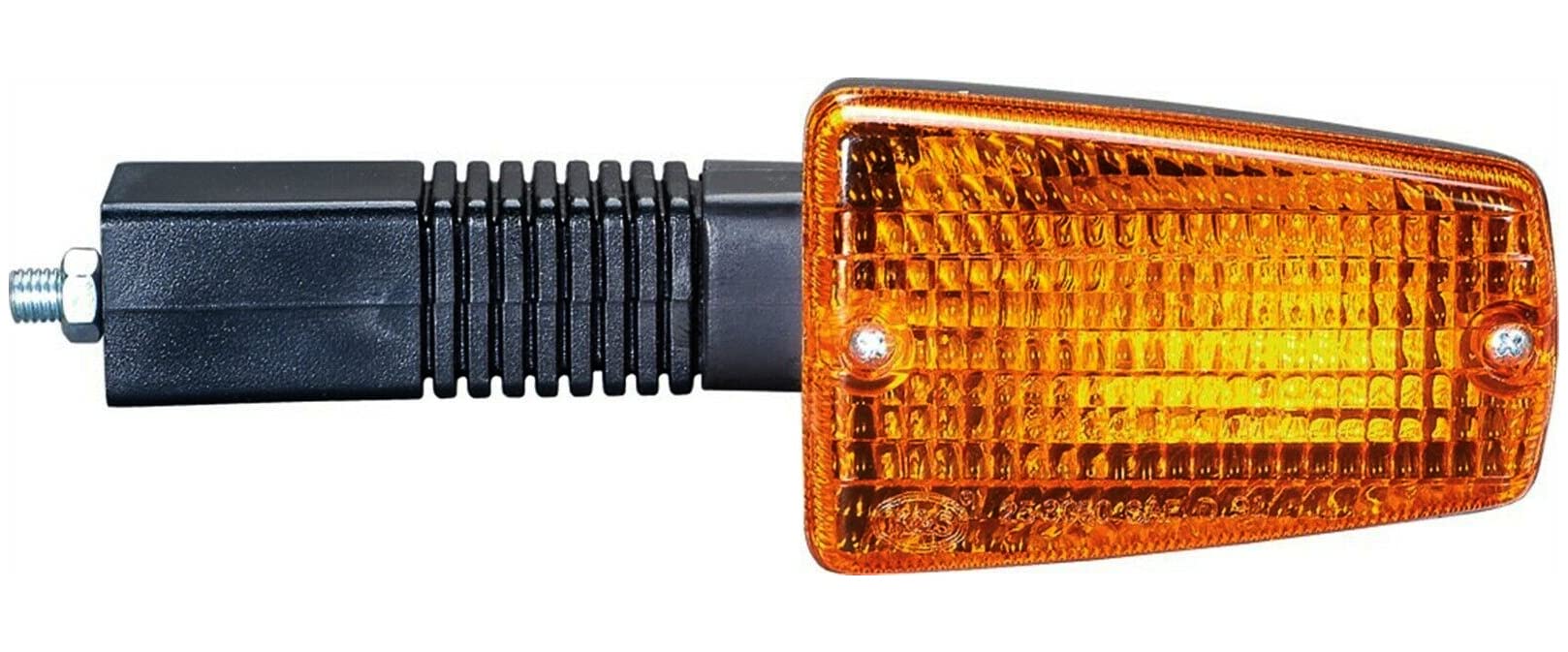 K&S DOT Compliant Black Turn Signal w/Amber Lens (25-3105)