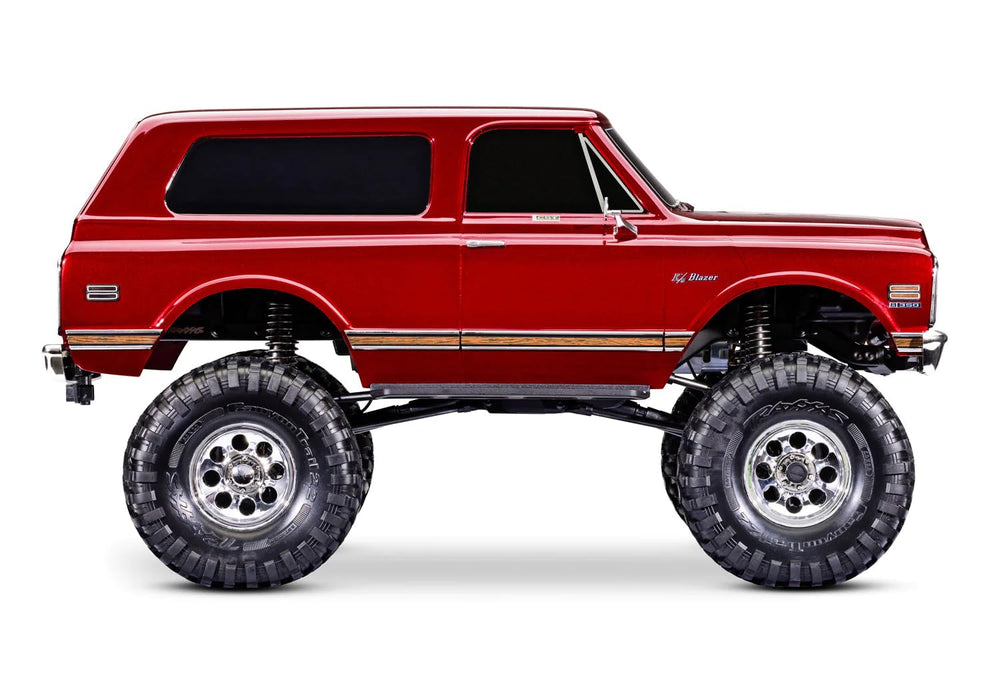 Traxxas 92086-4 - TRX-4 1972 Chevy K5 Blazer High Trail 1/10 4WD Crawler Red