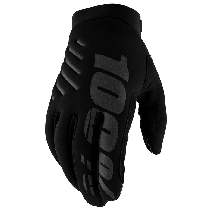 100% Brisker Gloves Black Sm 10003-00000