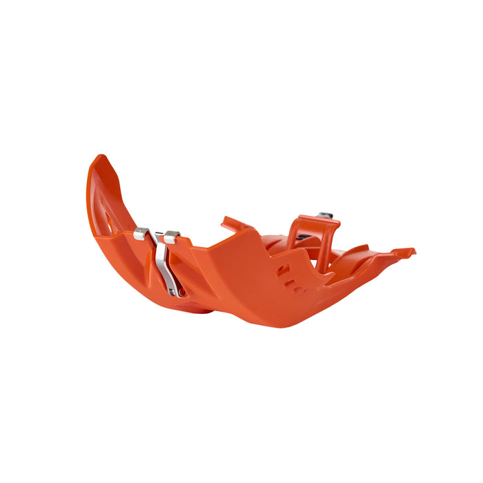 Polisport Fortress Skid Plate (ORANGE) For 16-22 KTM 250SXF