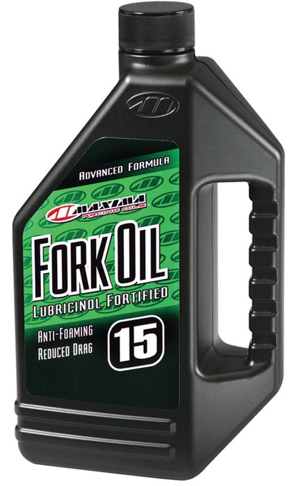 Maxima 56916 15WT Standard Hydraulic Fork Oil - 16 oz. Bottle