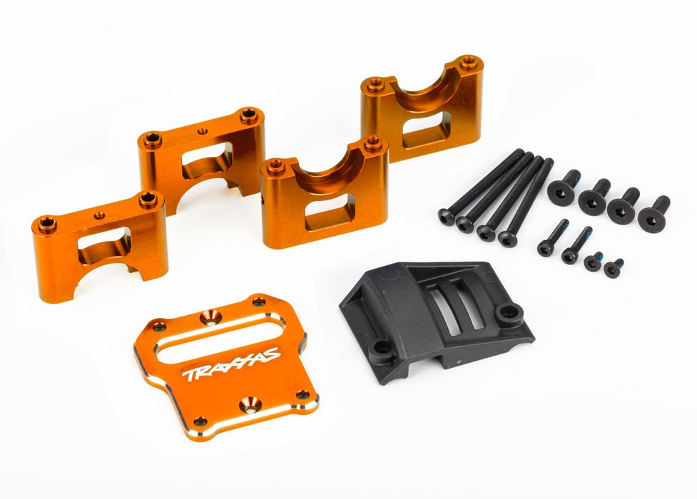 TRAXXAS SLEDGE Mount center differential carrier 6061-T6 aluminum ORANGE