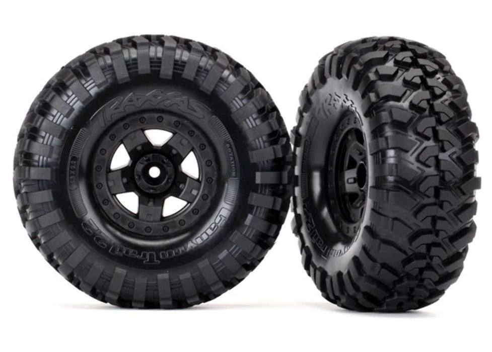 Tires and Wheels Assembled glued (TRX-4 Sport Wheels Canyon Trail 2.2 Tires) (2)