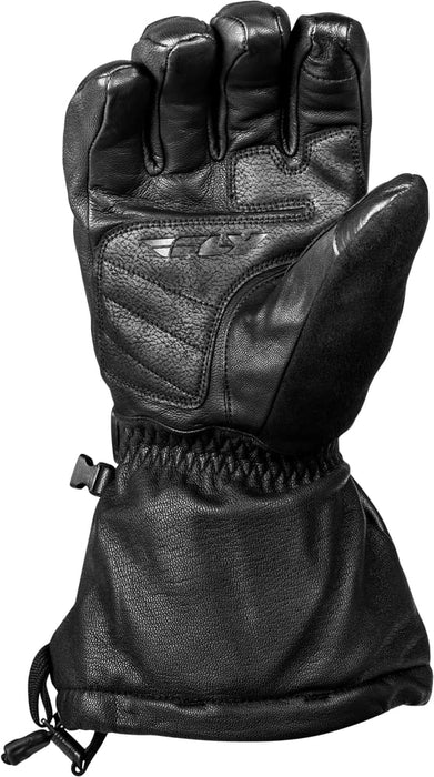 Fly Racing 2023 Snow Glacier Glove (Black, XX-Large)