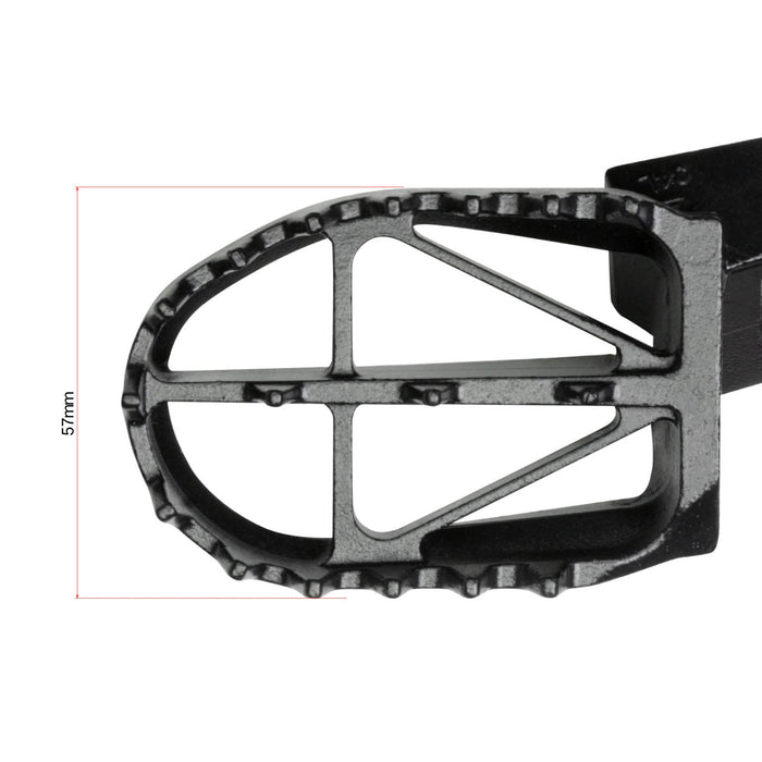 D48-02-820 Drc 57mm ULTra Wide Footpegs