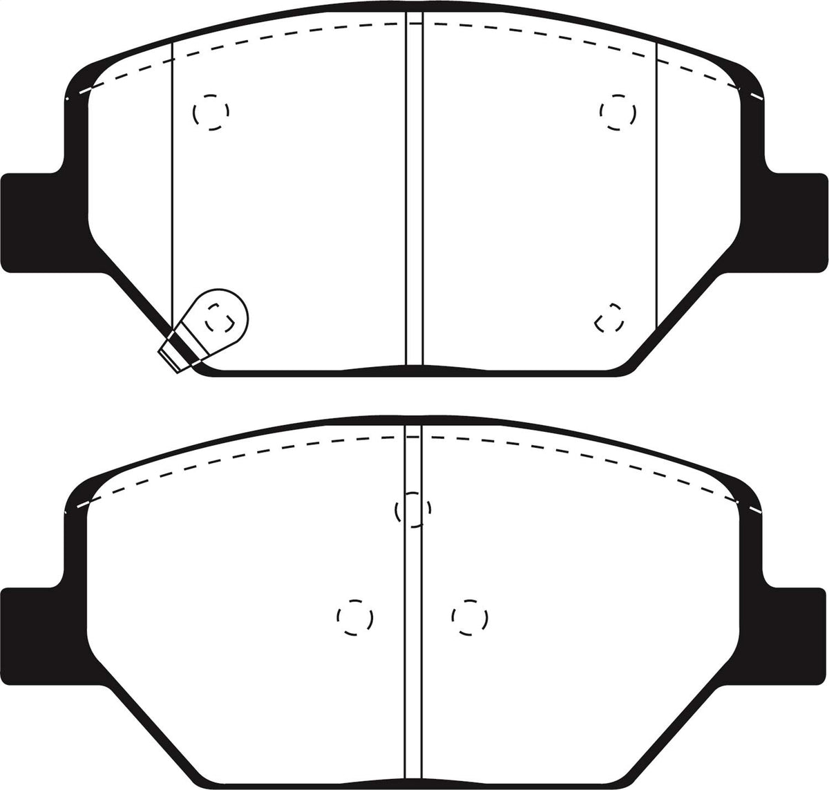 Ebc Orangestuff Brake Pad Sets DP93065
