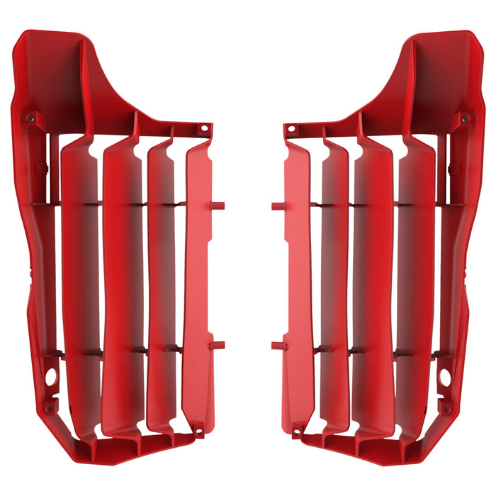 Polisport Radiator Louvers (RED CR 2004) For 20-21 HONDA CRF250R