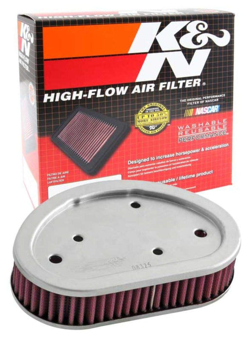 K&N Engine Air Filter: High Performance, Powersport Air Filter: Fits 2008-2016 HARLEY DAVIDSON (Switchback, Non-US, Fat Bob, Dyna Low Rider, Wide Glide, Super Glide Custom, Street Bob) HD-9608