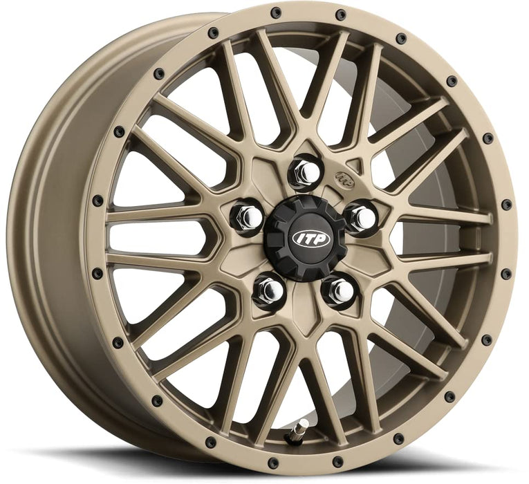 Itp 15RZ545BX Hurricane Wheel - 15x7-6+1 Offset - 5/4.5 - Bronze