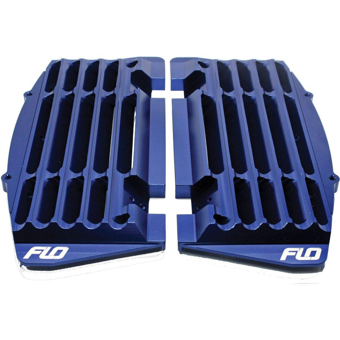 Flo Motorsports FLO756BLU High Flow Radiator Braces - Blue