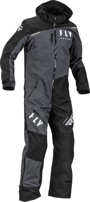 Fly Racing 2023 Cobalt Shell Monosuit (Black/Grey, X-Large)