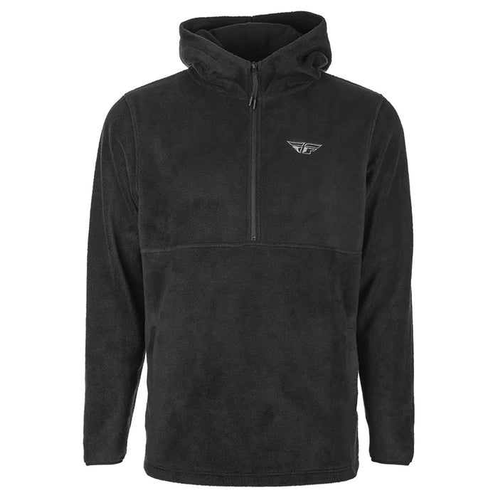 Fly Racing 354-0020L Fly Half Zip Pullover Hoodie Black Lg