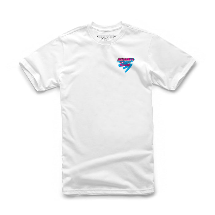 Alpinestars Racing Then T-Shirt (SMALL) (WHITE)