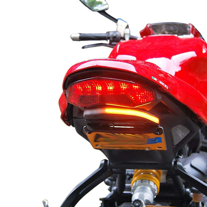 New Rage Cycles Fender Eliminator Compatible with Ducati Monster - Tucked -