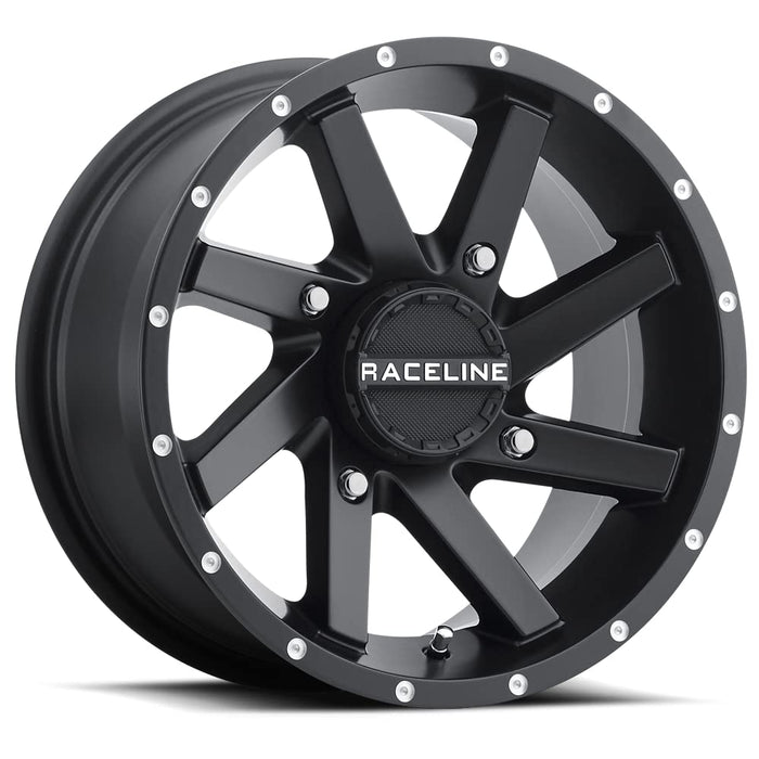 Raceline Wheels A82B TWIST UTV/ATV Wheel Black 14x7" 4x156", 5 mm offset/(4.2"B/S)