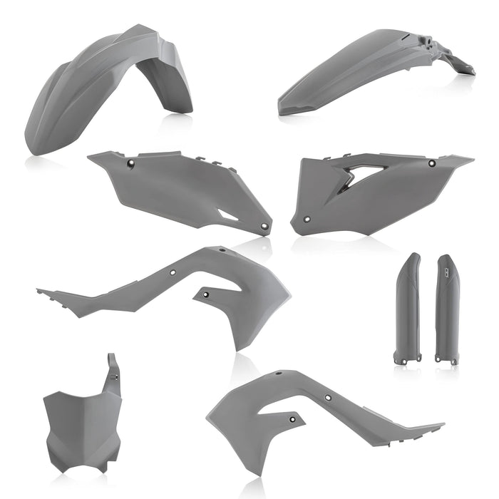 Acerbis Full Plastic Kits For Kawasaki - Grey (2736290011)