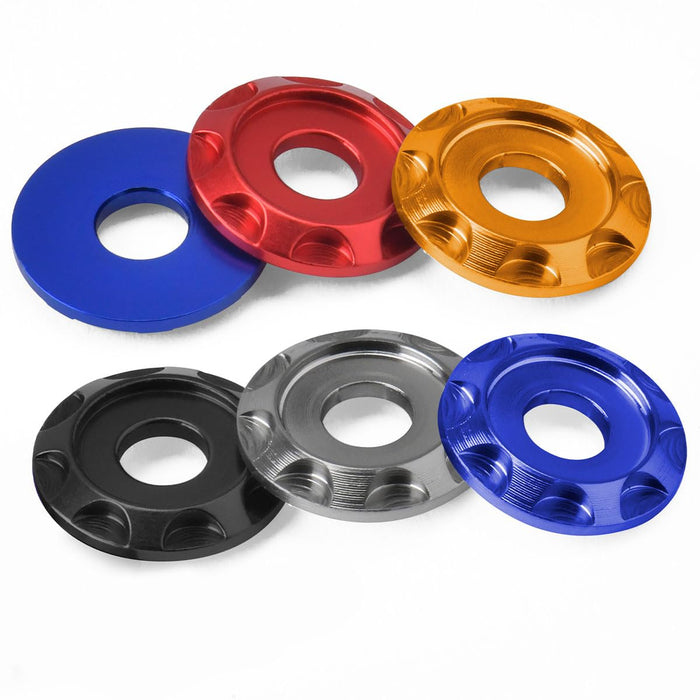 40/PC DRC M6 ALUM SPACERS TYPE 01 TI-COLOR