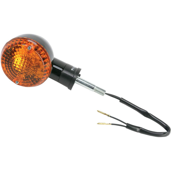 K&S Dot Compliant Turn Signal W/Amber Lens 25-2176