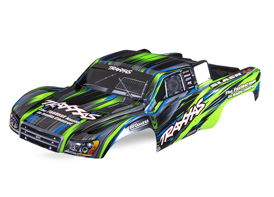 Traxxas 6932-GRN - Slash 4x4 Body Green