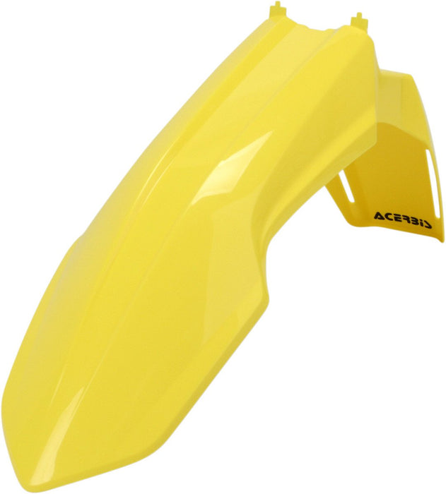 Acerbis Front Fender for 08-17 Suzuki RMZ450, Yellow, 2113640231, OSFA