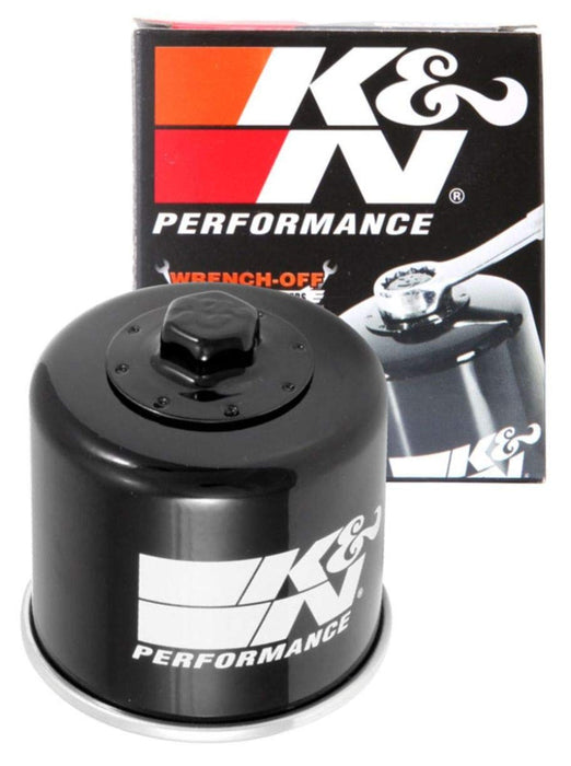 K&N Motorcycle Oil Filter: High Performance, Premium, Designed to be used with Synthetic or Conventional Oils: Fits Select Triumph, Peugeot Vehicles, KN-191